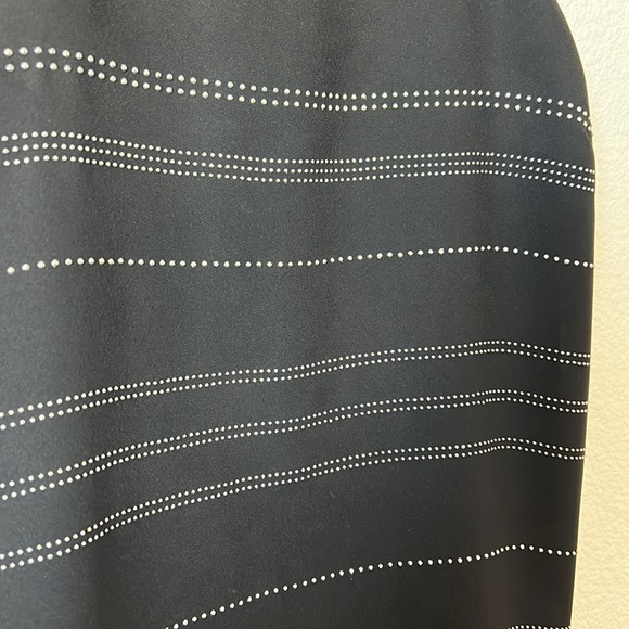 Gap Sleeveless Black Sheath Dress w/silver stud/bead detailing Size Large - Picture 3 of 7